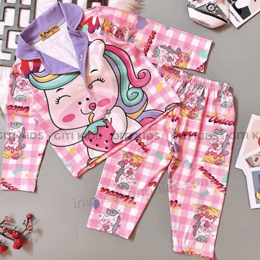 in đồ bộ trẻ em